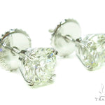 Prong Diamond Stud Earrings 37835 - Image 4