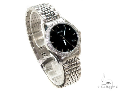 Pave Diamond Gucci Watch YA126502 39581 - Image 4