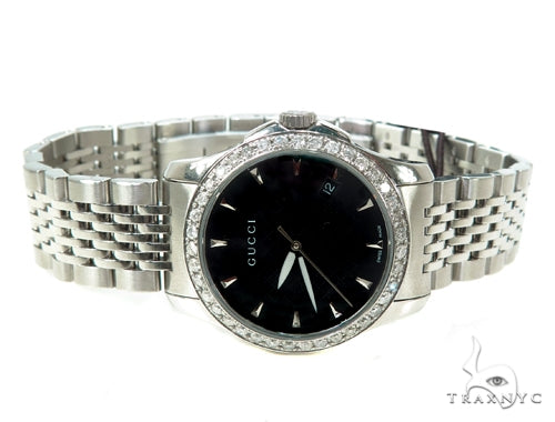 Pave Diamond Gucci Watch YA126502 39581 - Image 5
