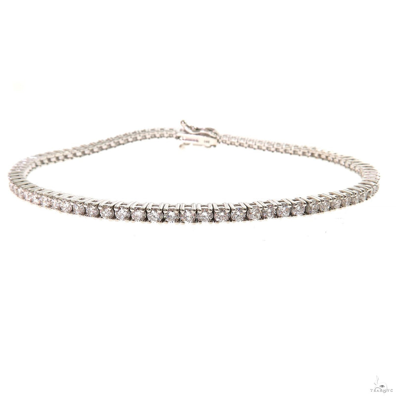 5 Pointer Diamond Tennis Bracelet (Lab) 69534 - Image 1
