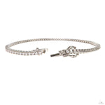 5 Pointer Diamond Tennis Bracelet (Lab) 69534 - Image 2