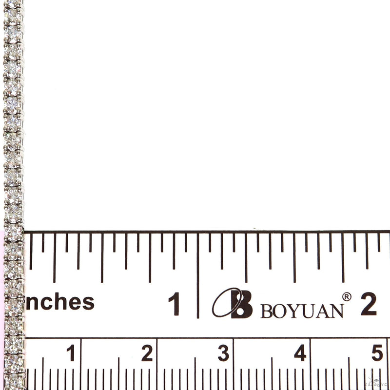 5 Pointer Diamond Tennis Bracelet (Lab) 69534 - Image 4