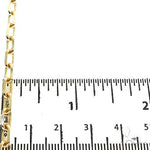 14K Yellow Gold Diamond Cut Anchor Cable Link Bracelet 8 Inches 3.7mm   67794 - Image 4