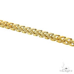 14K Yellow Gold Solid Franco Bracelet 8 Inches 2.6mm   67961 - Image 4