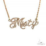 Custom Made Diamond Name Necklace 67995 - Image 1