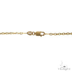 14K Gold Lab Diamond Necklace 68072 - Image 8