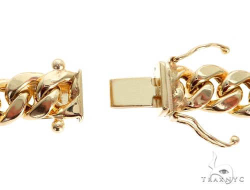 Miami Cuban Link Bracelet Hollow 8.5 Inches 9mm   68073 - Image 6