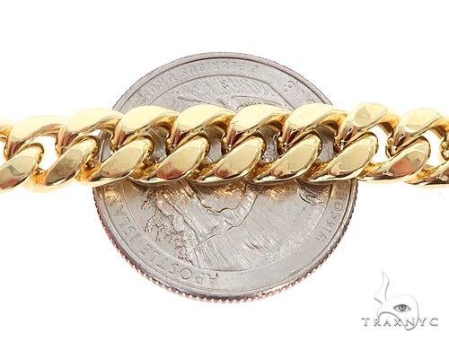Miami Cuban Link Bracelet Hollow 8.5 Inches 9mm   68073 - Image 7