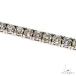 10 Pt Diamond Tennis Anklet Bracelet (Lab) 68250 - Image 3