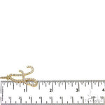Diamond Script Letter Charm 68996 - Image 6