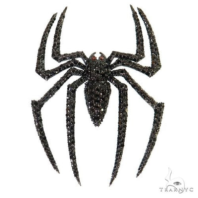 Black Diamond Spider Logo Pendant 69453 - Image 1