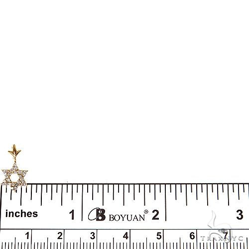 Star Of David Diamond Pendant Mini 69557 - Image 5