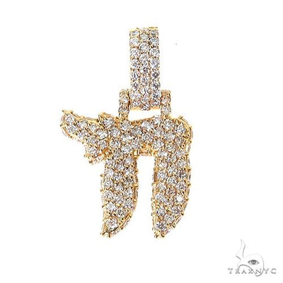 Sparkling Spirit Chai Diamond Pendant 69559 - Image 1