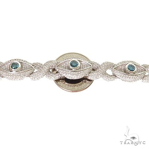 Evil Eye Infinity  Diamond Bracelet 69696 - Image 4