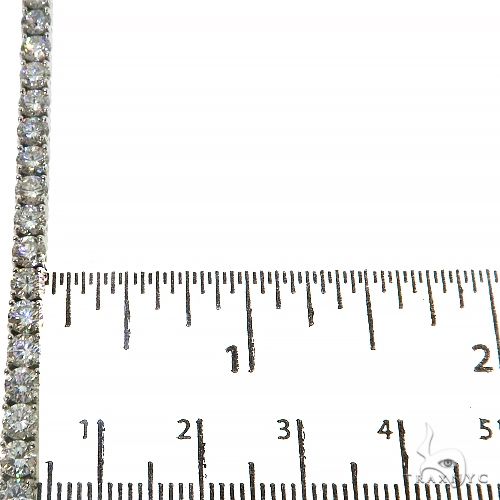 14K Gold Diamond Tennis Bracelet 8.5 inches 3.6 mm 69856 - Image 6