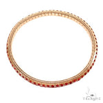 Fire Sapphire Stretch Bangle Bracelet 69888 - Image 2