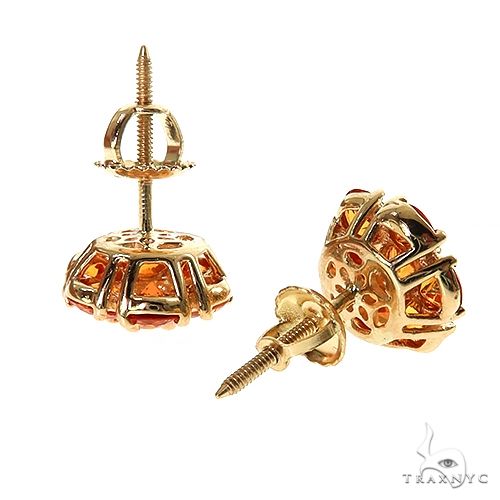 Sunset Flower Earrings Large 69899 - Image 3