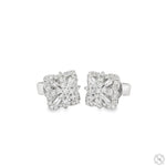 Luminous Blossom Studs Diamond Earrings 70092 - Image 5