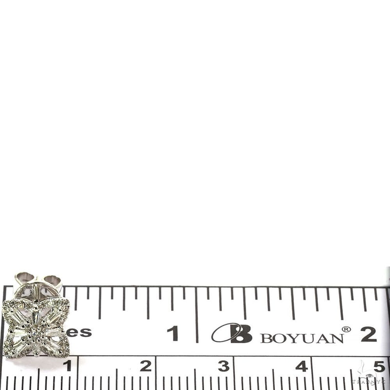 Luminous Blossom Studs Diamond Earrings 70092 - Image 6