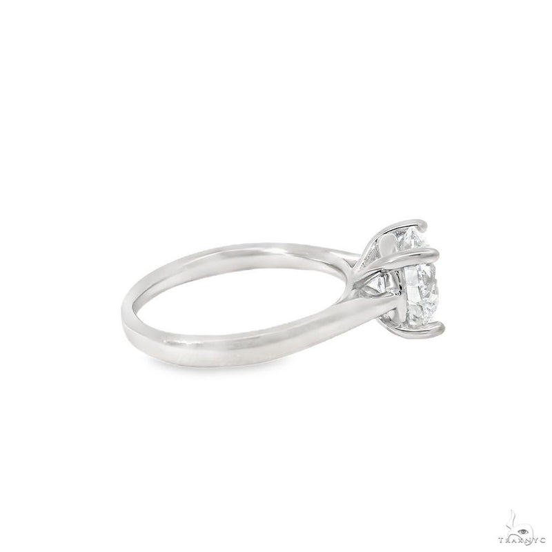 Solitaire Round Brilliant Diamond Engagement Ring 70119 - Image 5