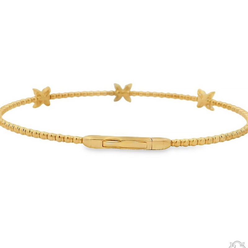 Mini Butterfly Diamond Stretch Bracelet 70312 - Image 6