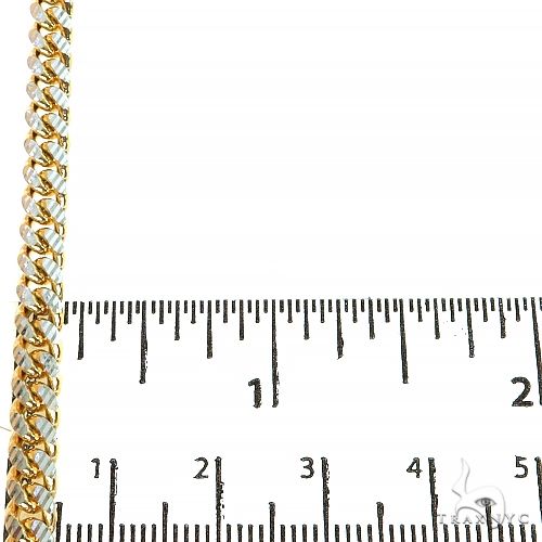 14K Yellow Gold Diamond Cut Solid Miami Cuban Chain 20 Inches 6mm 70358 - Image 5