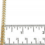 14K Yellow Gold Diamond Cut Solid Miami Cuban Chain 18 Inches 6mm 70361 - Image 5
