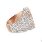 Iceberg Green Quartz Crystals Diamond Ring 70367 - Image 4