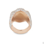 Iceberg Celestial Teal Quartz Crystals Diamond Ring 70372 - Image 6