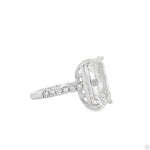 Emerald Diamond Engagement Ring 70385 - Image 3