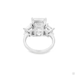 Emerald Diamond Engagement Ring 70386 - Image 4