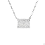 Radiant Cut Diamond Necklace 70391 - Image 1