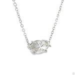 Marquise Cut Diamond Necklace 70393 - Image 2