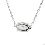 Marquise Cut Diamond Necklace 70393 - Image 3
