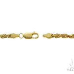 14K Yellow Gold Diamond Cut Solid Rope Link Chain 20 Inches 3.5mm 70431 - Image 4