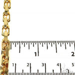 14K Yellow Gold Diamond Cut Solid Anchor Cable Link 26 Inches 5mm 70436 - Image 5