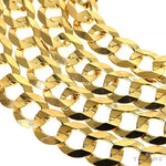 Mens 14k Solid Yellow Gold Cuban/curb Chain 28 Inches 7mm 70503 - Image 4