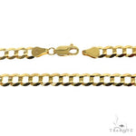 Mens 14k Solid Yellow Gold Cuban/curb Chain 28 Inches 7mm 70503 - Image 5