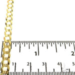 Mens 14k Solid Yellow Gold Cuban/curb Chain 28 Inches 7mm 70503 - Image 8