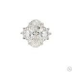 Oval Diamond Engagement Ring 70513 - Image 1