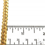 18k Solid Yellow Gold Miami Chain 24 Inches 7mm 70514 - Image 5