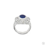 Sapphire Crest Filigree Ring 70517 - Image 8