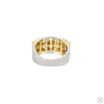 Triple Row Diamond Band Ring 70526 - Image 5