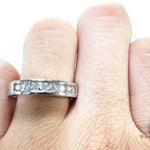 White Octostone Ring 8574 - Image 7