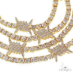 Barbed Wire Diamond Tennis Chain 69705 - Image 5