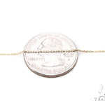 Bezel Diamond Button Necklace 34946 - Image 7