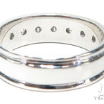 Bezel Diamond Wedding Band 41213 - Image 5