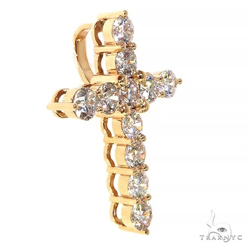 Big Ben 50 Pointer Gia Certificated Diamond Cross Pendant 68036 - Image 2