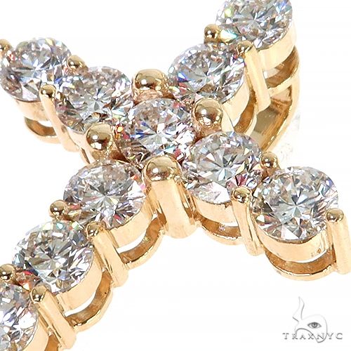 Big Ben 50 Pointer Gia Certificated Diamond Cross Pendant 68036 - Image 3