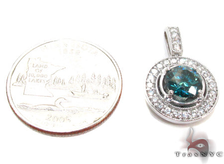 Blue Diamond Pendant 29404 - Image 5